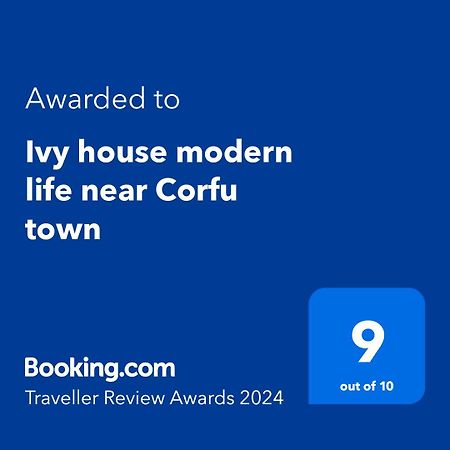 Ivy House Modern Life Near Corfu Town Apartamento Kontokali Exterior foto